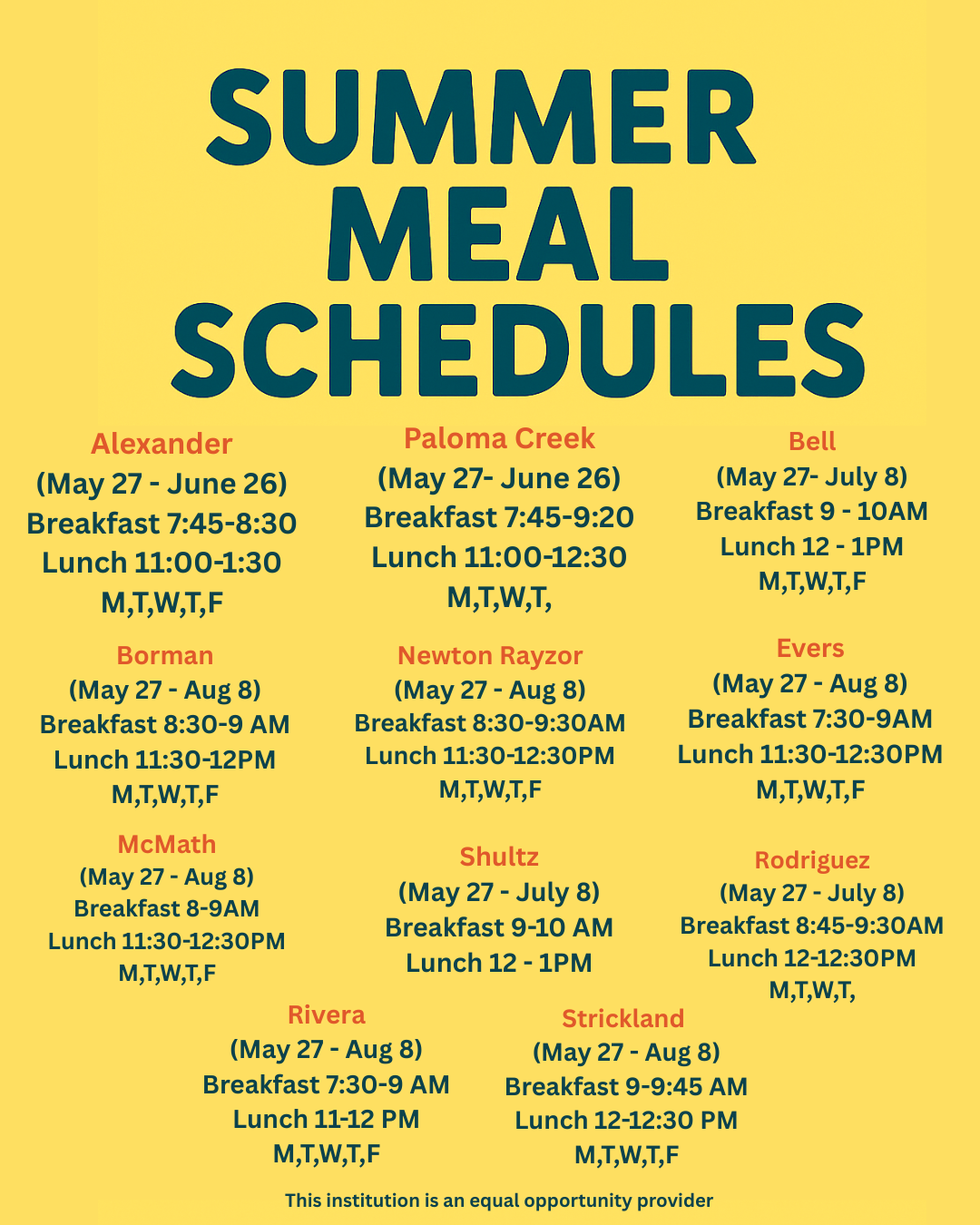  summer sites - updated