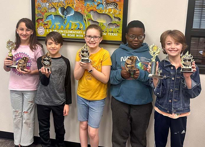 students posingwit haward