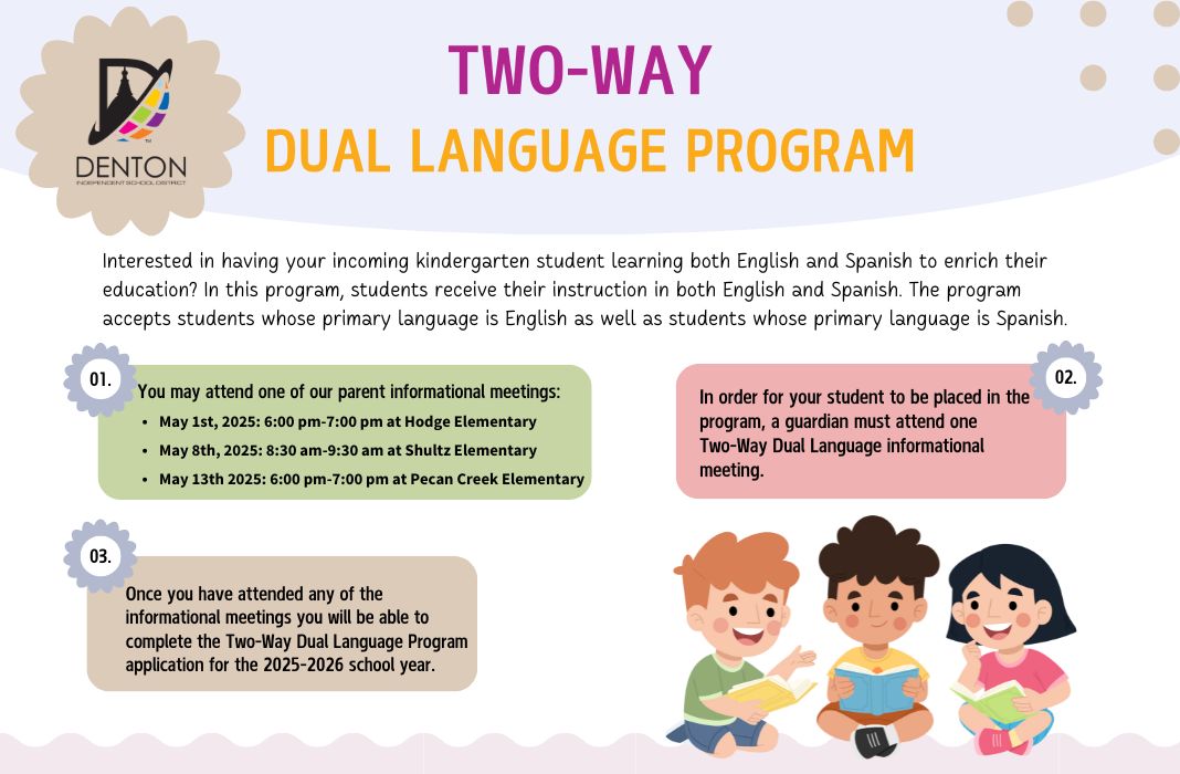 Dual Language Program Inforamtion graphic